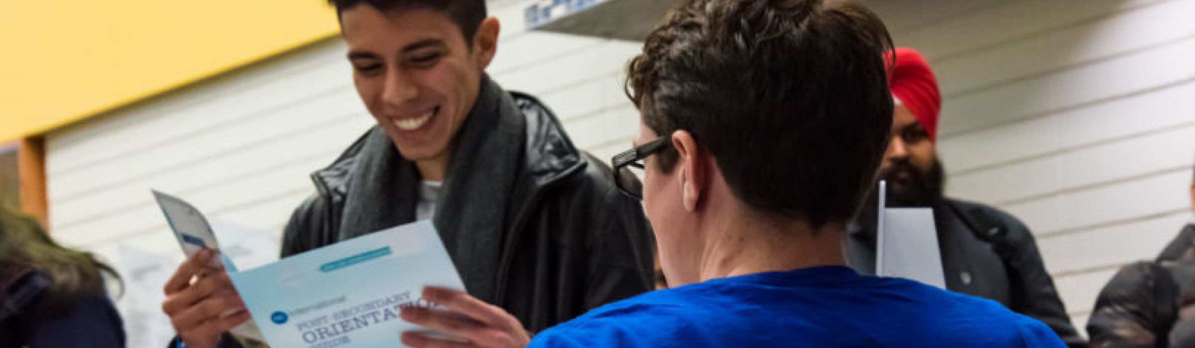 Niagara College students at Orientation