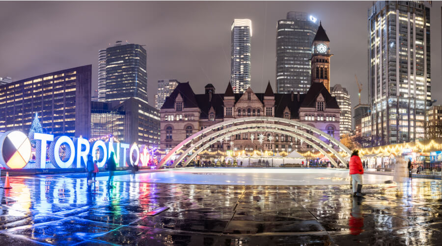 Toronto is an Outdoor Winter Wonderland