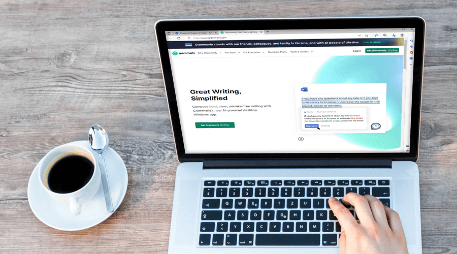 NCT offers Students Free Access to Writing Tool, Grammarly!