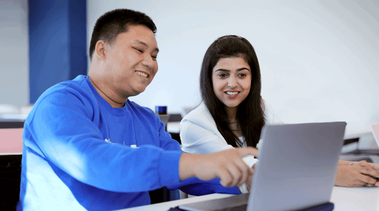 Students eager to learn Business – Accounting